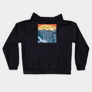 Kings Canyon National Park Kids Hoodie